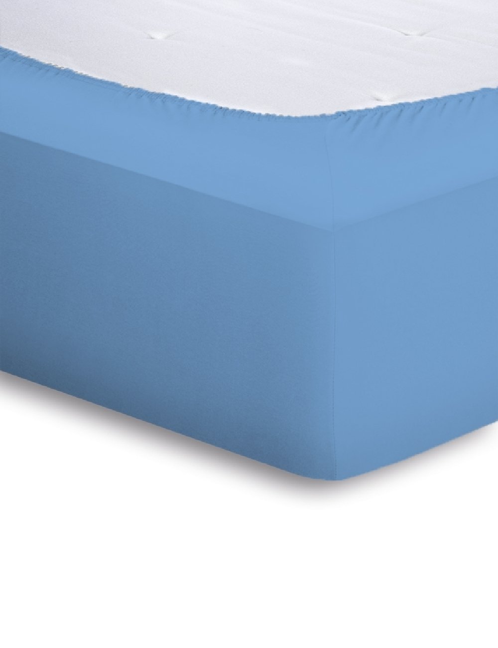 Schlafgut Jersey-Elasthan Spannbetttuch  - kobalt