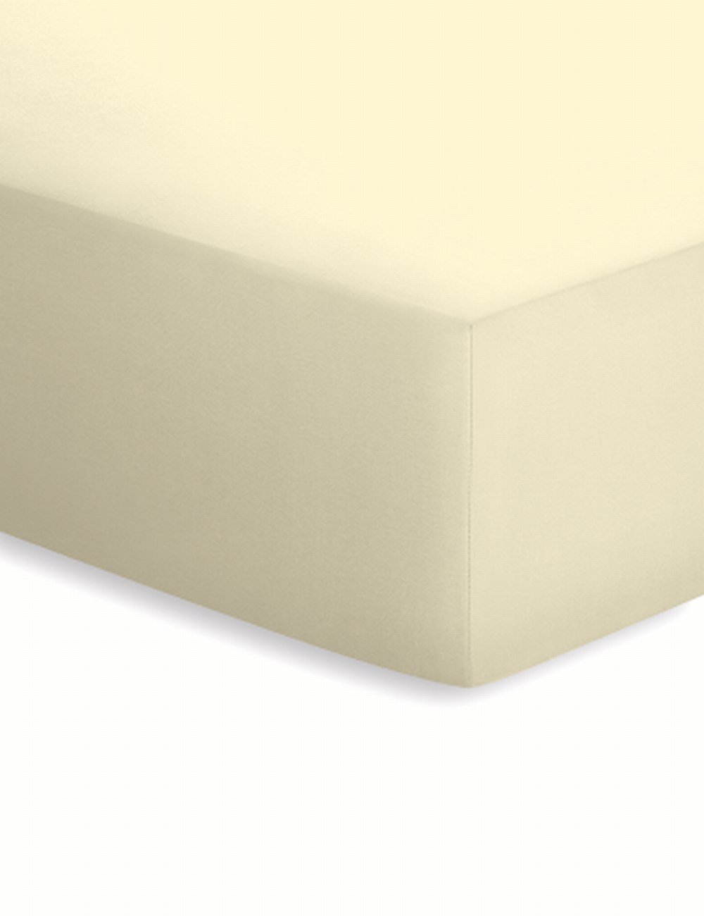Schlafgut Laken 180 x 200 - 200 x 200 cm  - ecru - ca. 180 cm