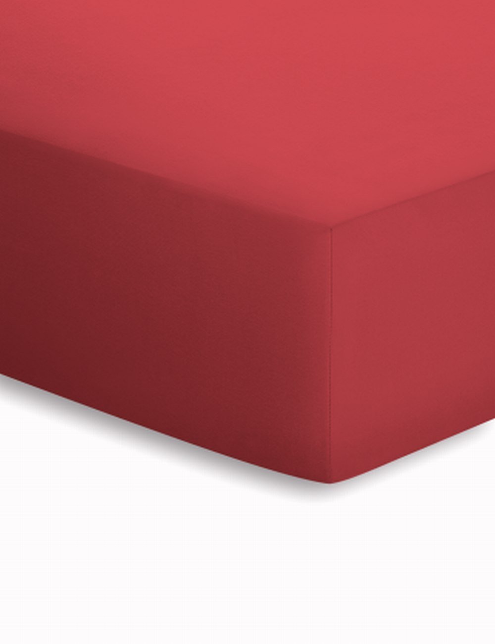 Schlafgut Laken 90 x 190 - 100 x 200 cm  - kirsche - ca. 90 cm