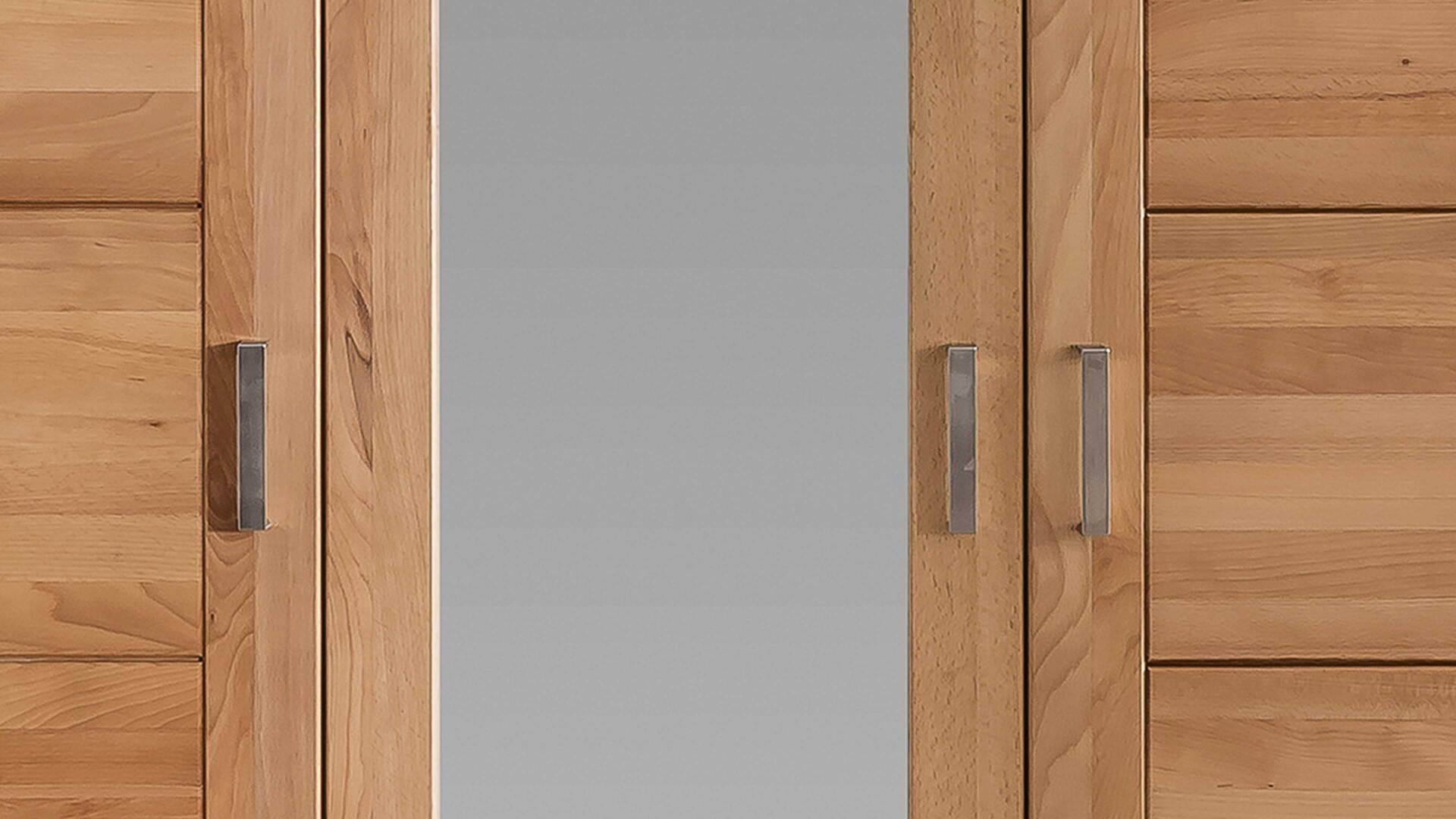 Kleiderschrank Tollow als Schlafzimmerschrank aus massiver Kernbuche