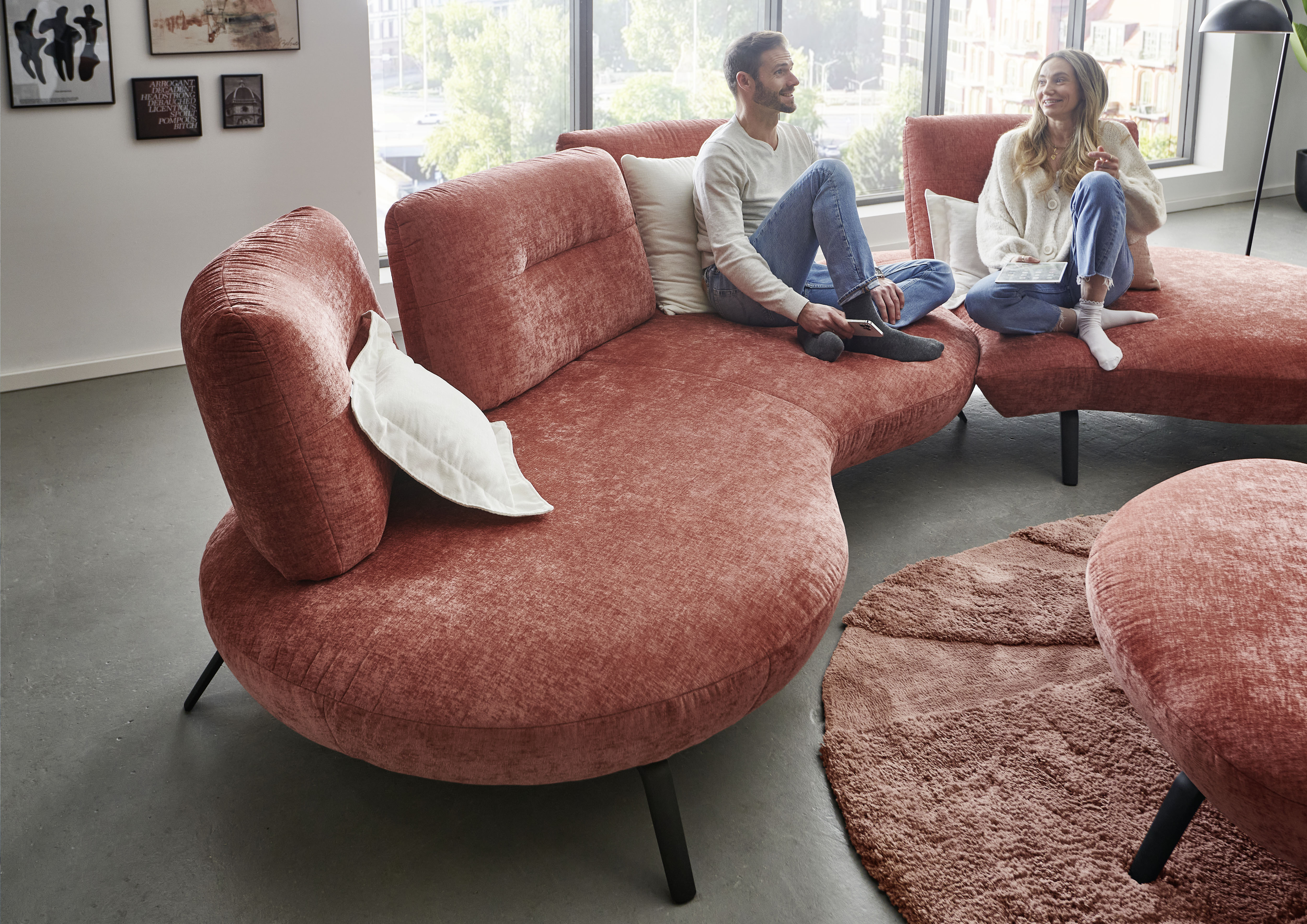 Polstergarnitur "Curve"