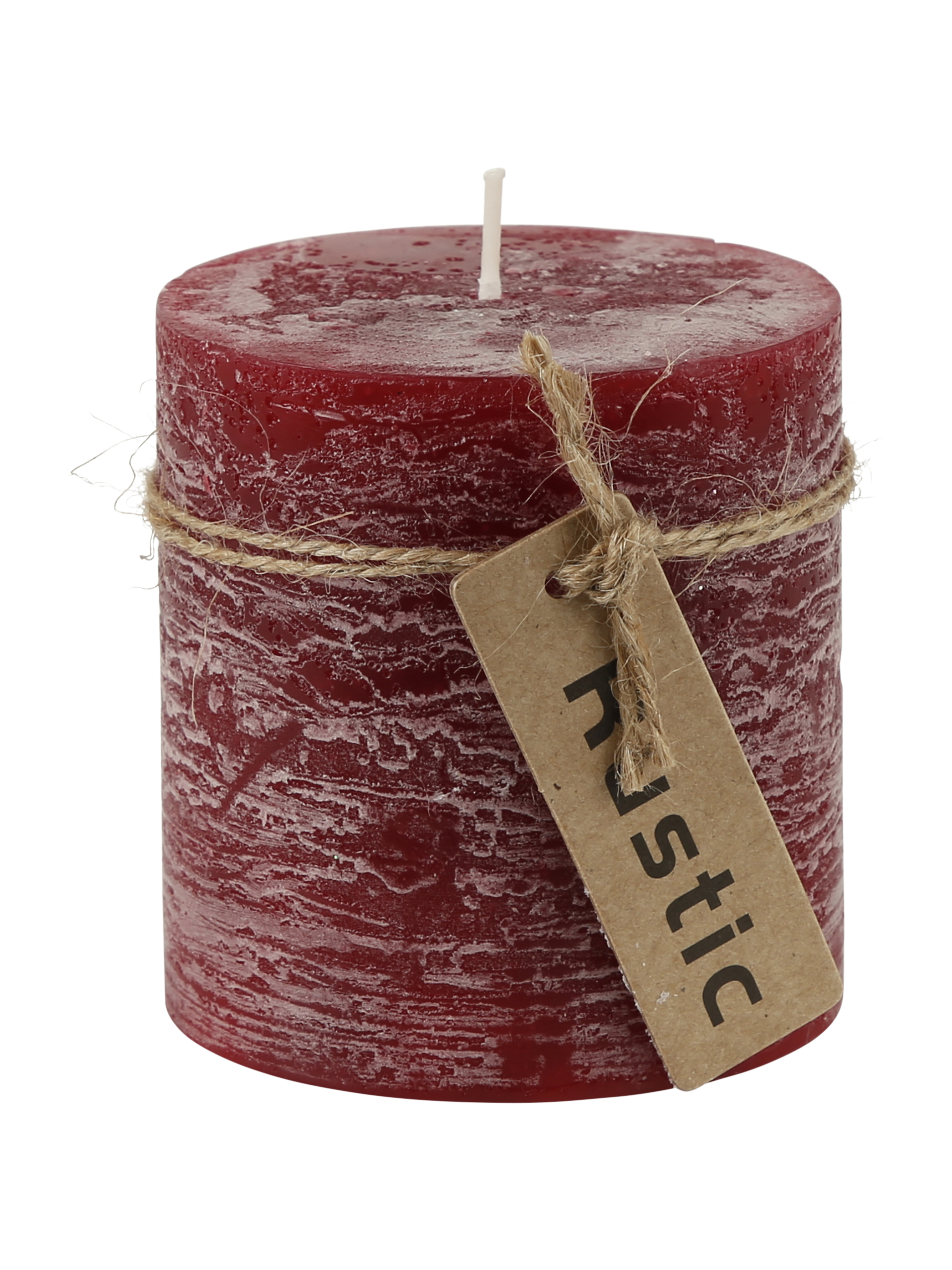 Kerze "Rustic"