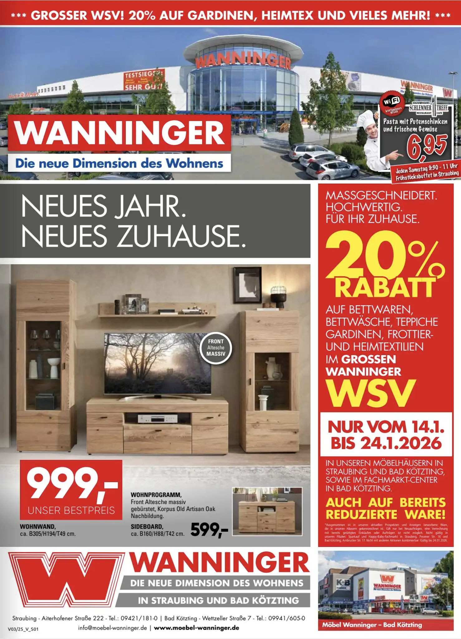 Wanninger Aktuelle Werbung - Angebote und Prospekte | Möbel Wanninger