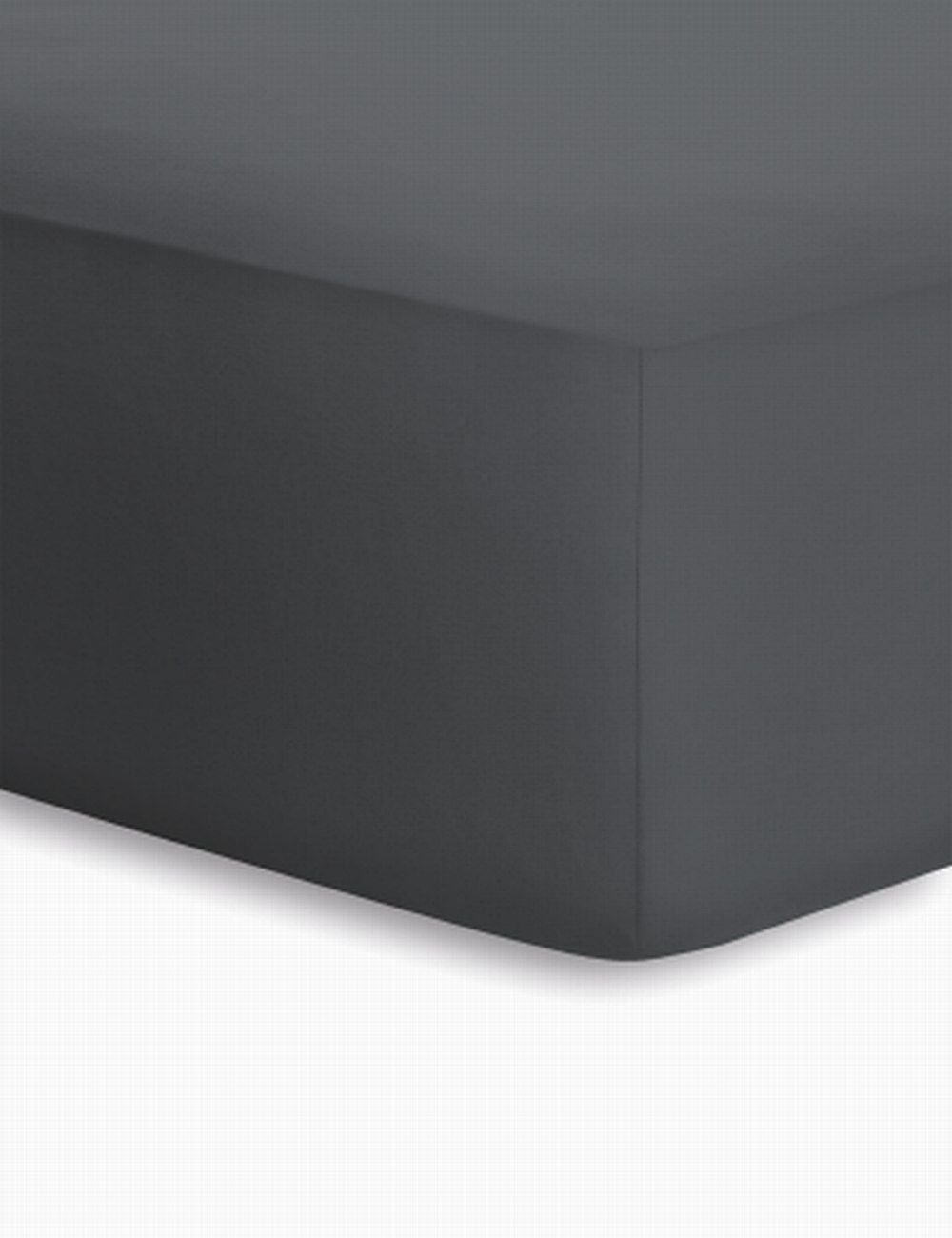 Schlafgut Jersey-Elasthan Boxspring  - titan - ca. 140 cm