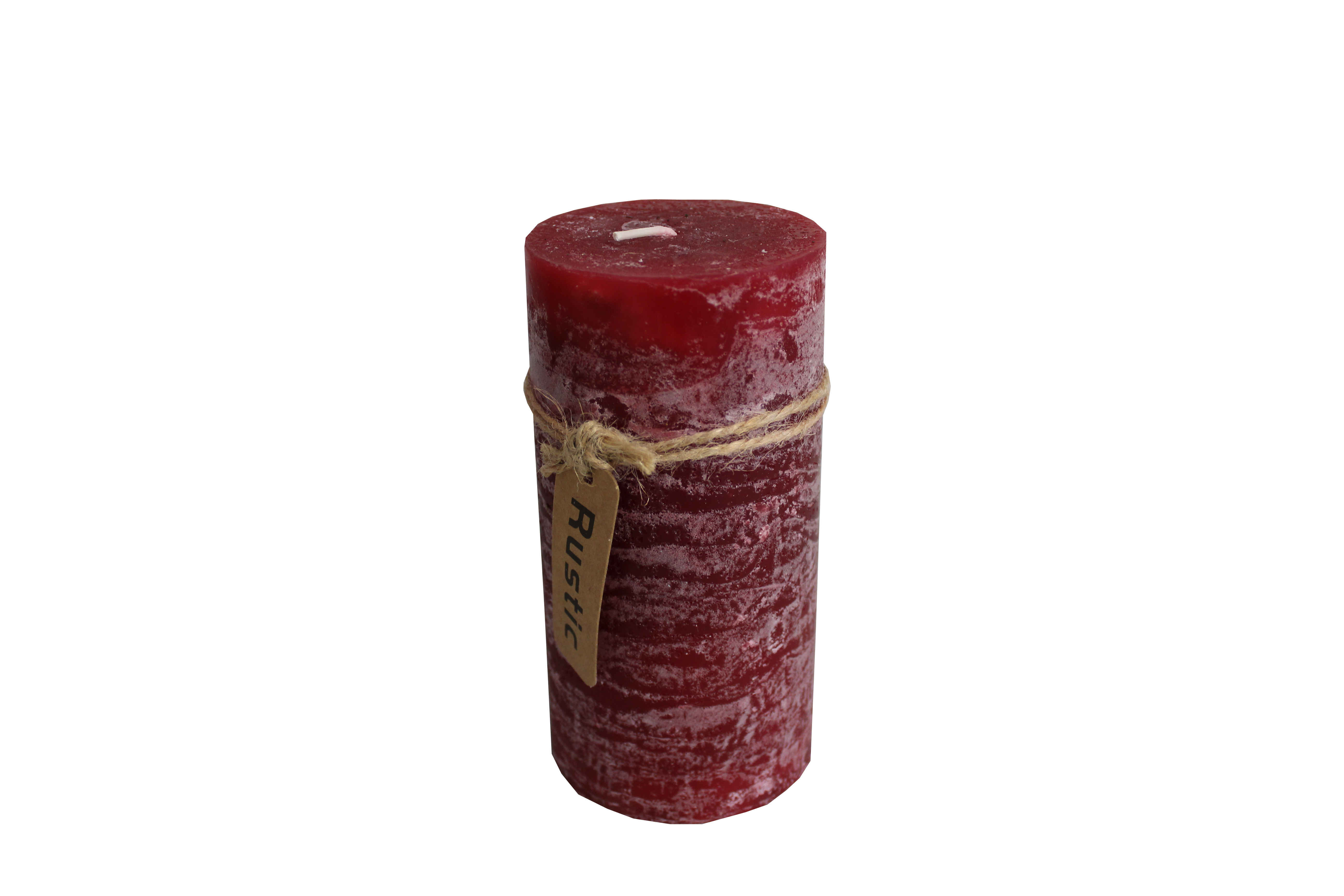 Kerze "Rustic"