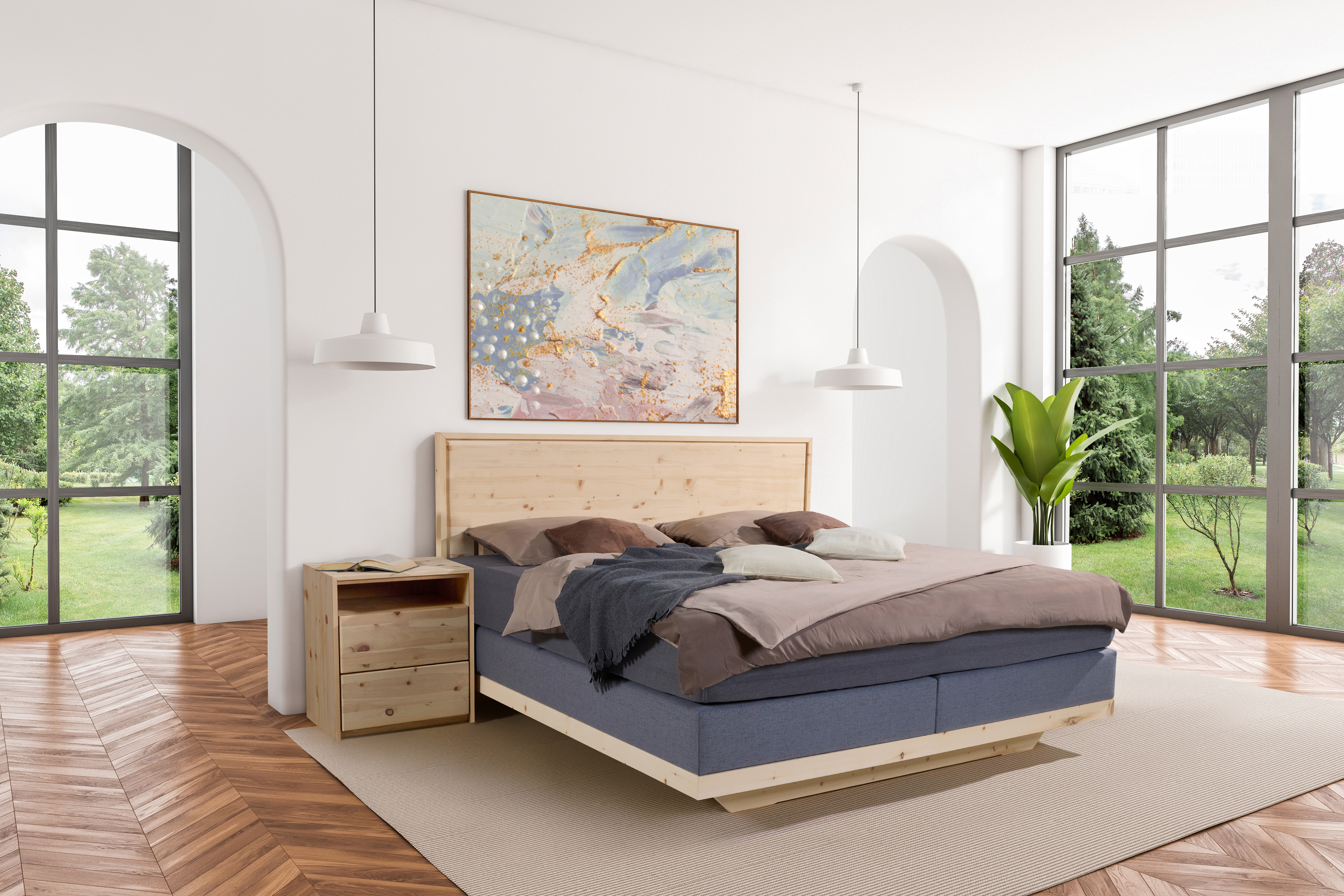 Boxspringbett "Natura Vita"