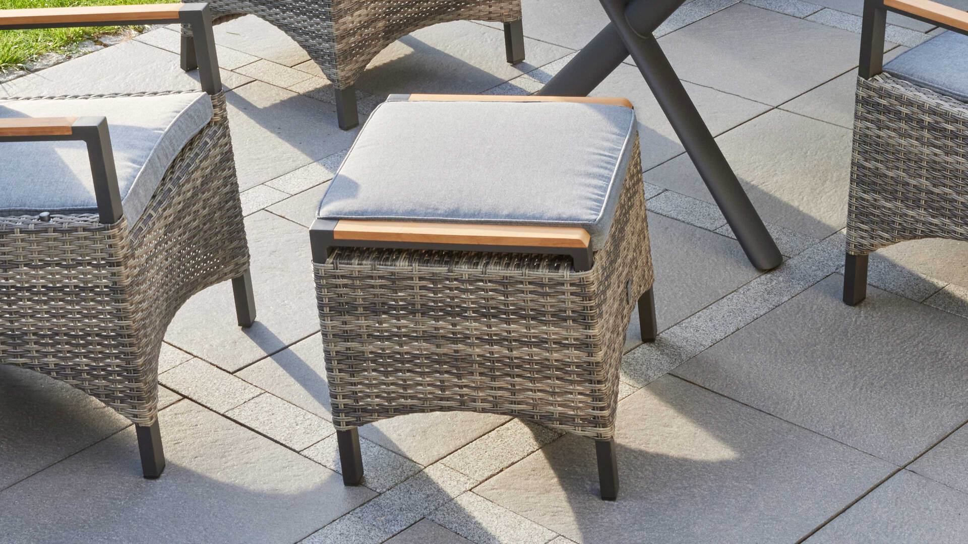 Gartenmöbel Serie Keramo - Hocker