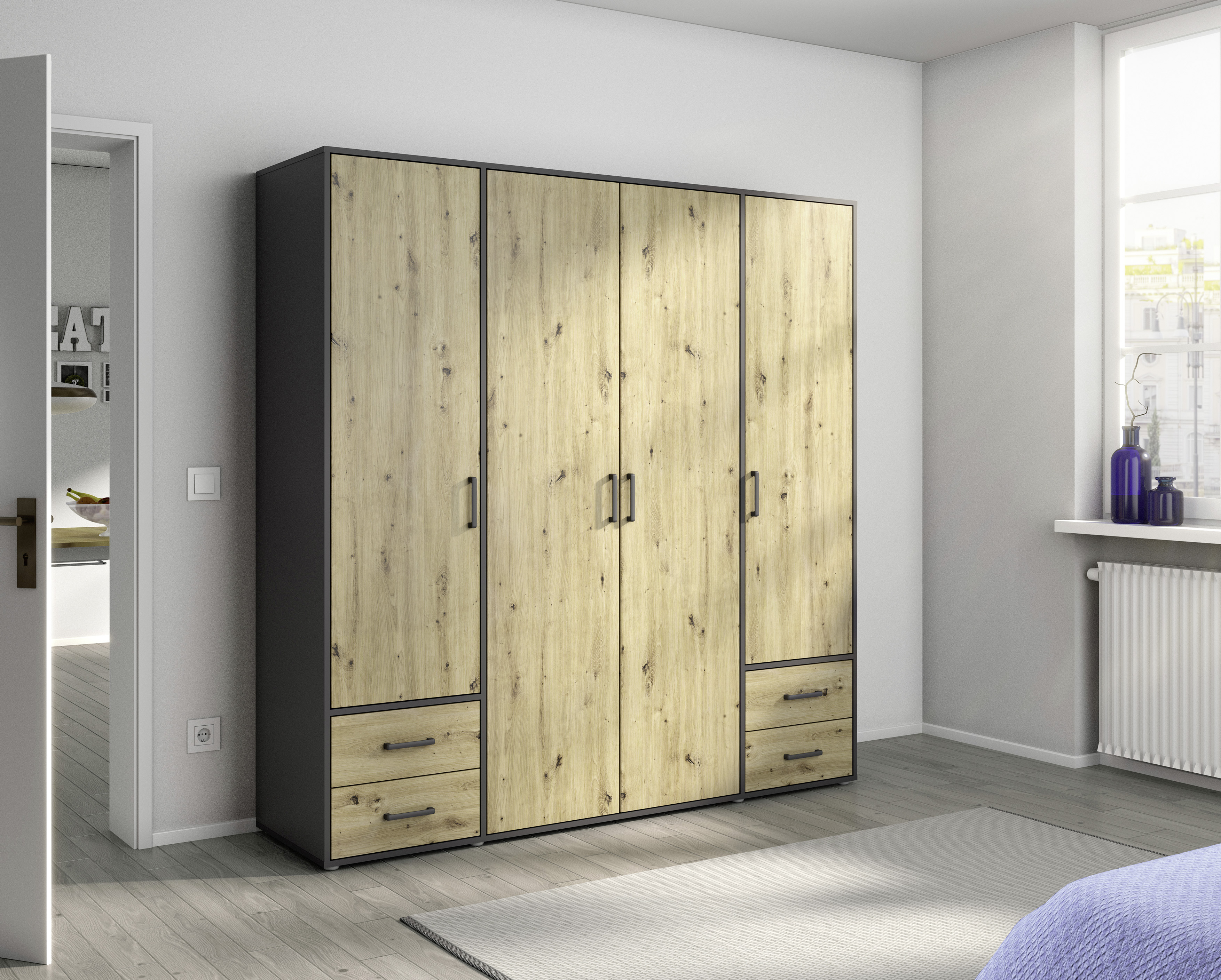 Drehtürenschrank "Vinni"