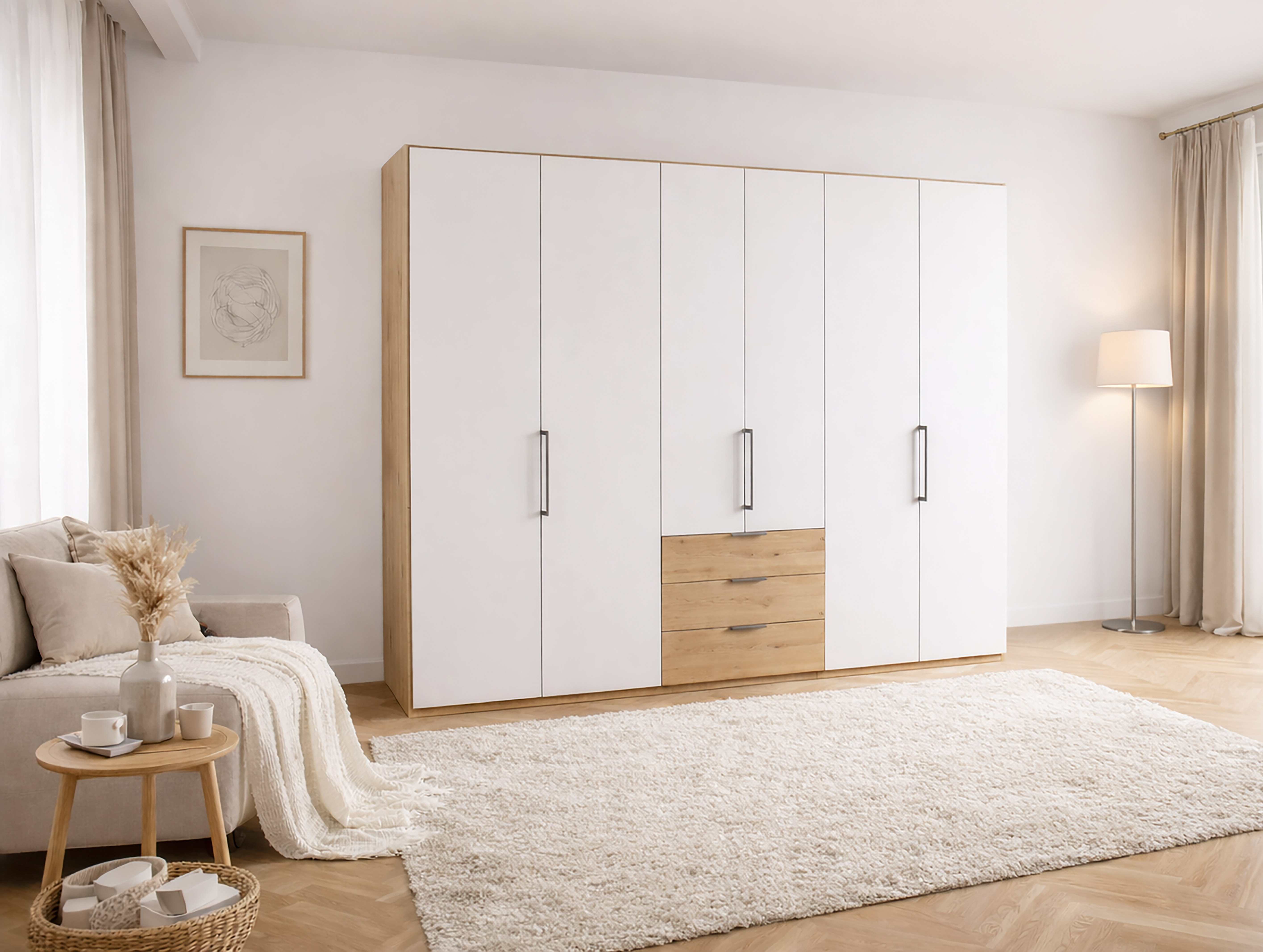 Funktions - Drehtürenschrank "Modica"