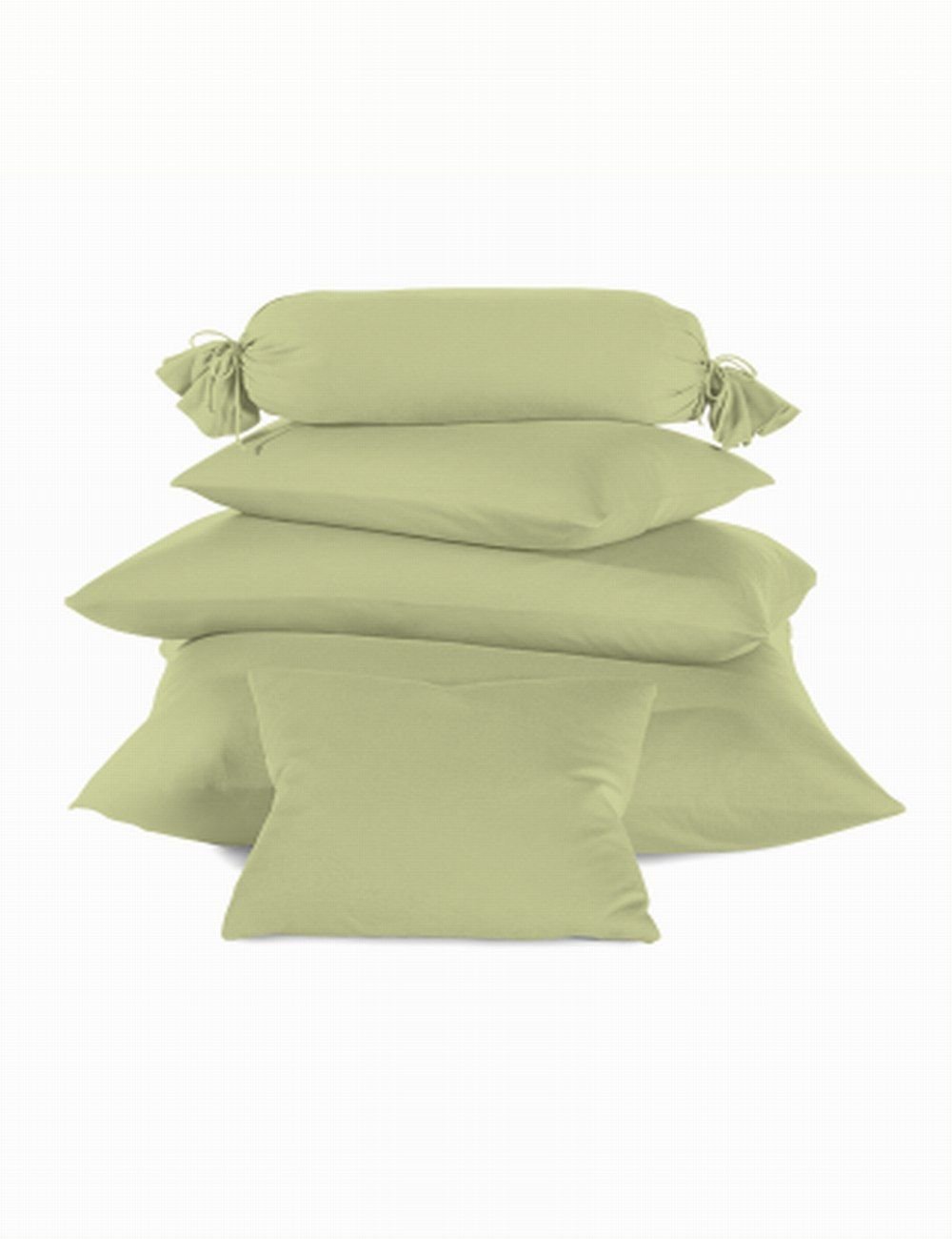 Schlafgut Mako-Jersey Kissen  - lind - ca. 40 cm