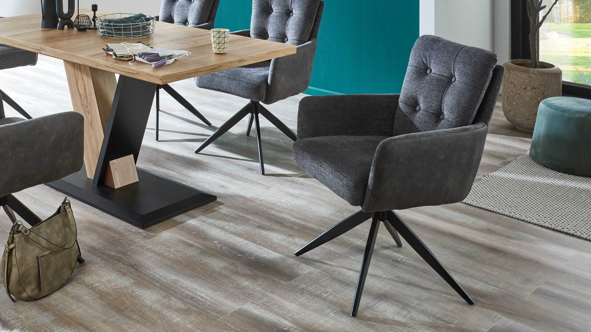 NIEHOFF SITZMÖBEL Polsterstuhl Tosca