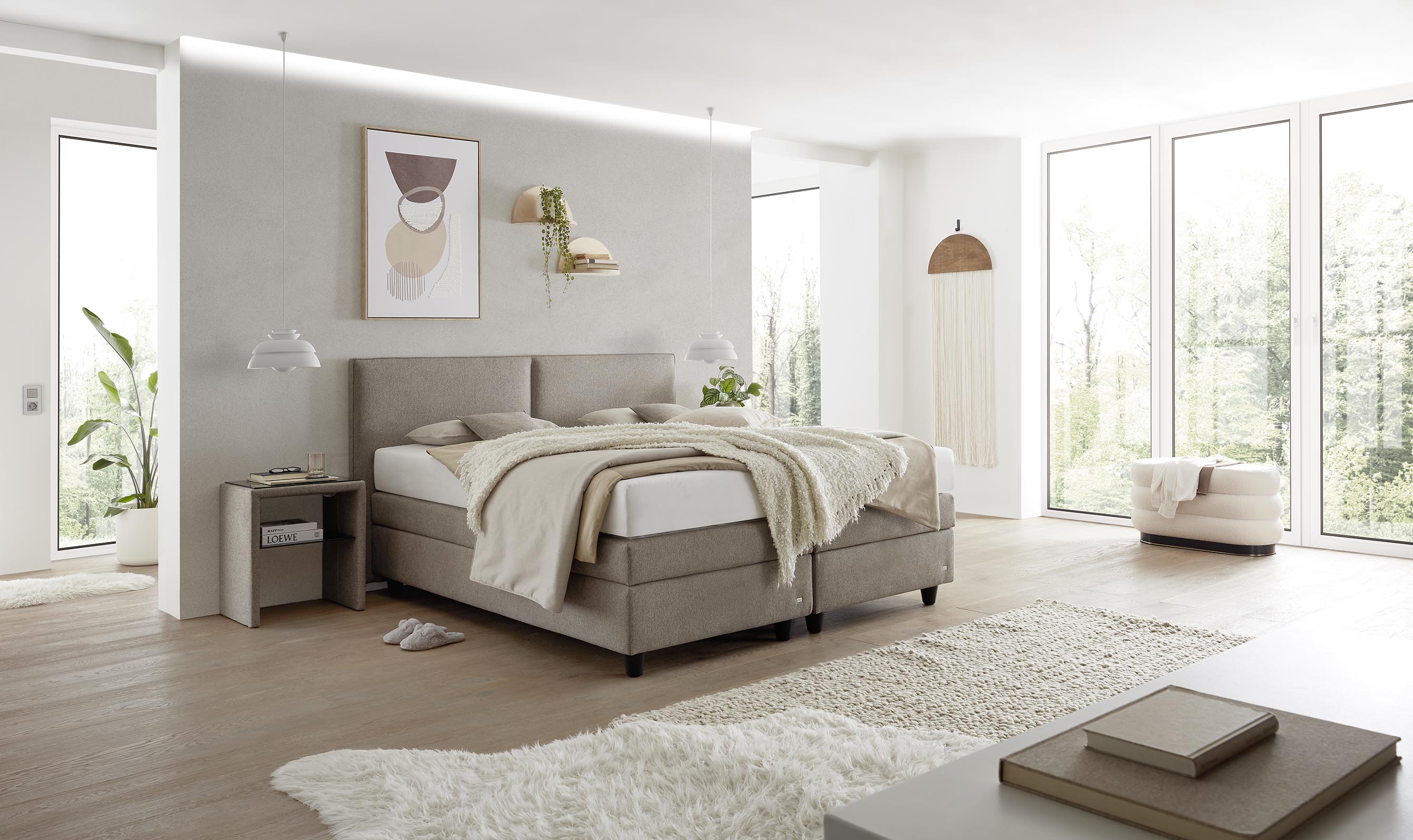 Boxspringbett "Camina Motor"