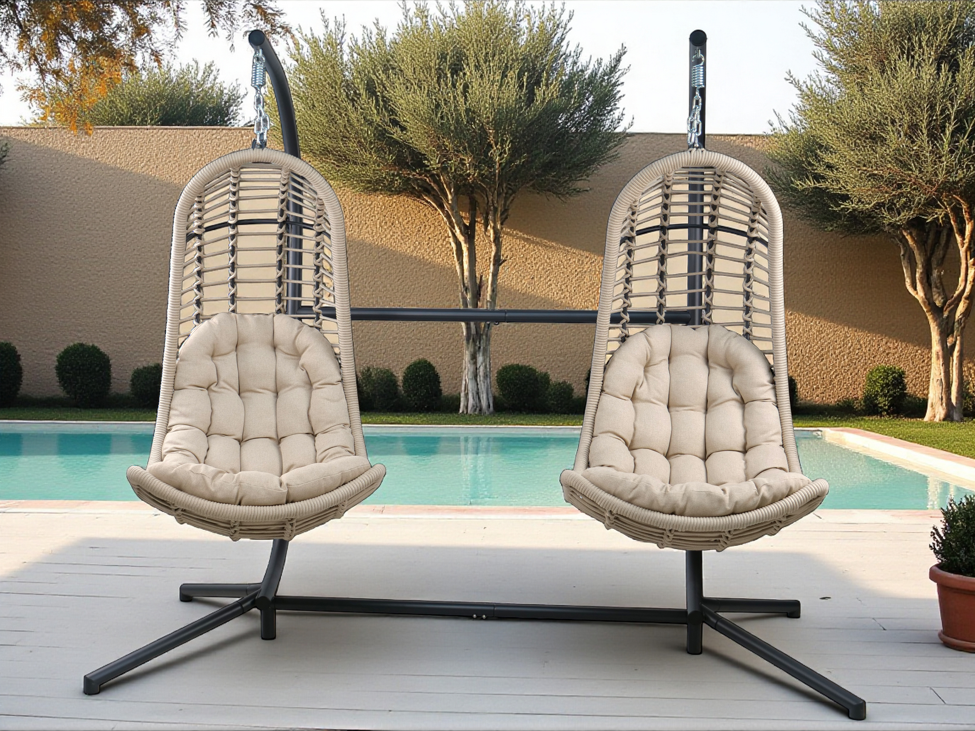 Doppel Hängesessel "Bardolino"