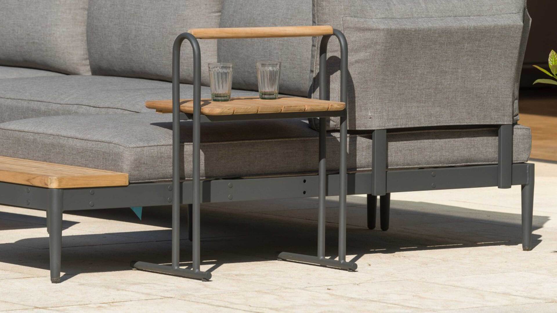LifestyleGarden® Gartenmöbel Serie Topaz - Beistelltisch