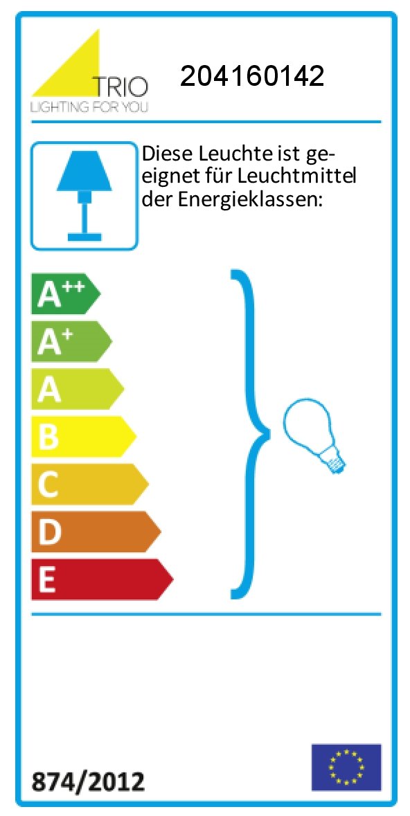 Trio Leuchten Wandleuchte Sambesi