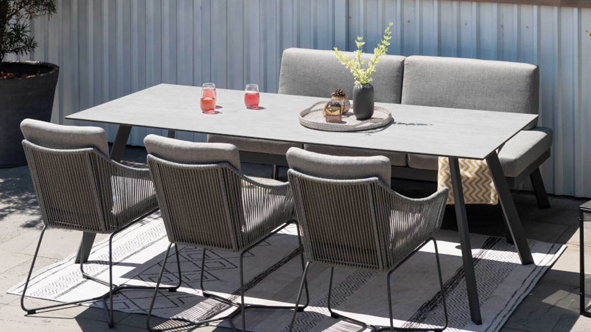 LifestyleGarden® Gartenmöbel Serie Opal - Esstisch