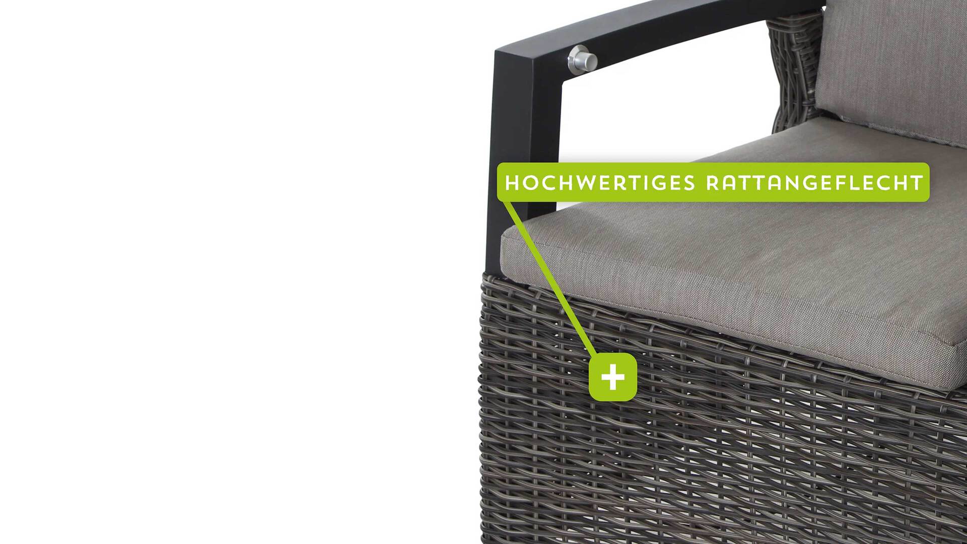 Dining Move Sessel Corido mit Polsterauflage