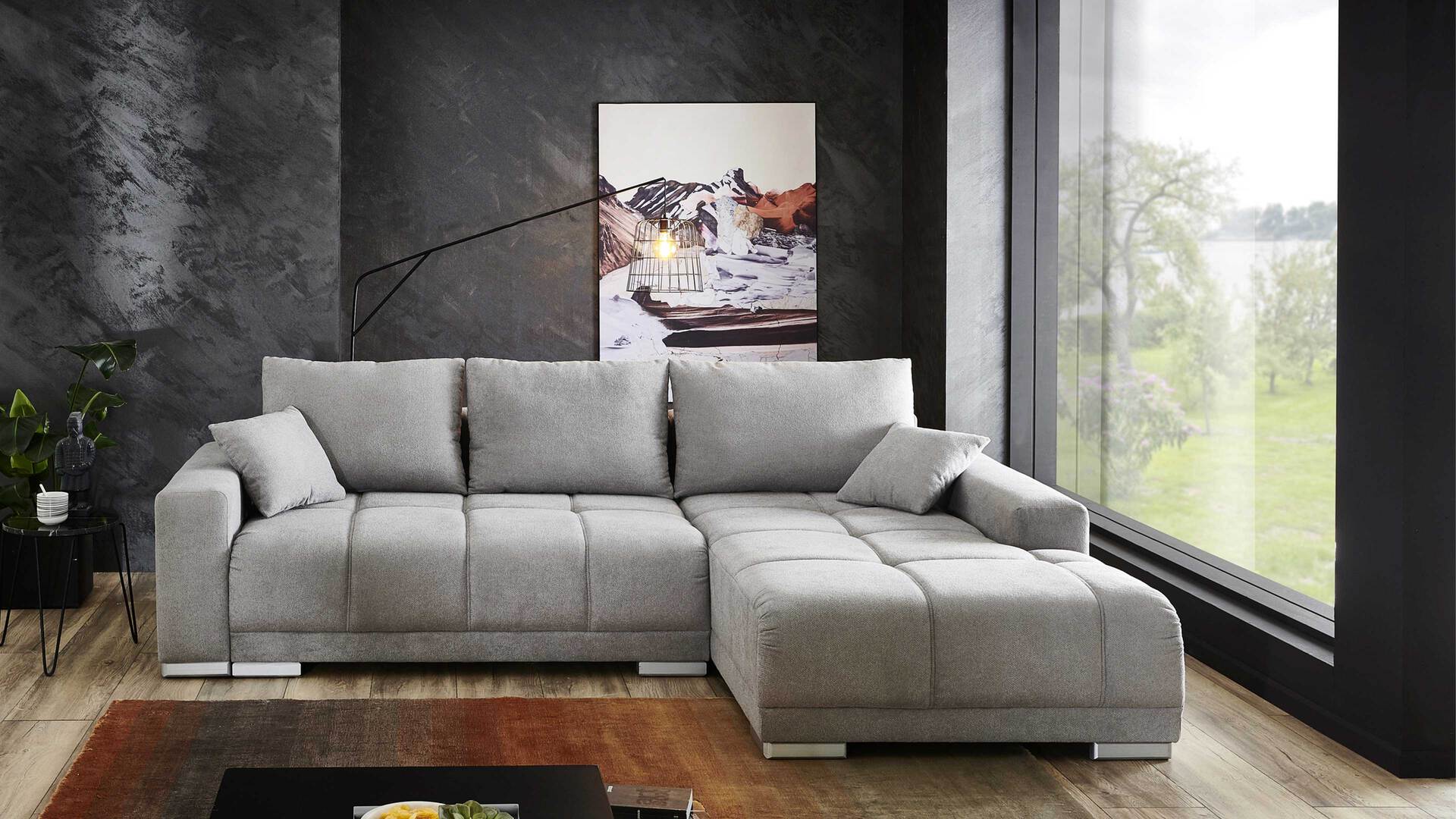 Ecksofa mit Schlaffunktion