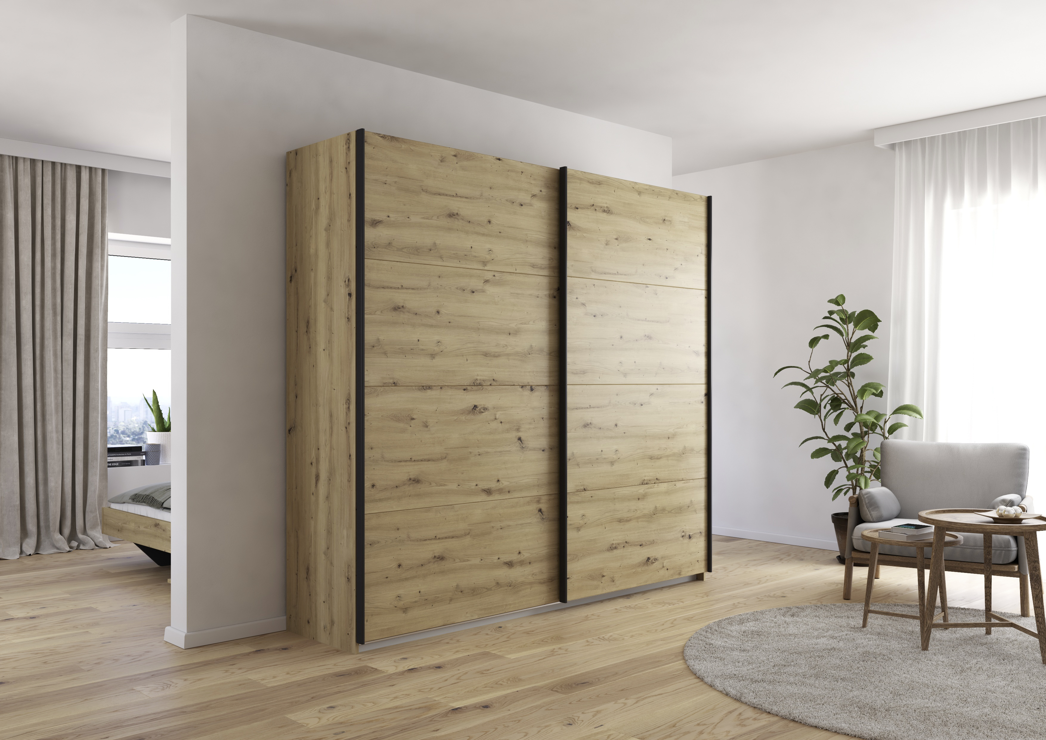 Schwebetürenschrank "Arno"