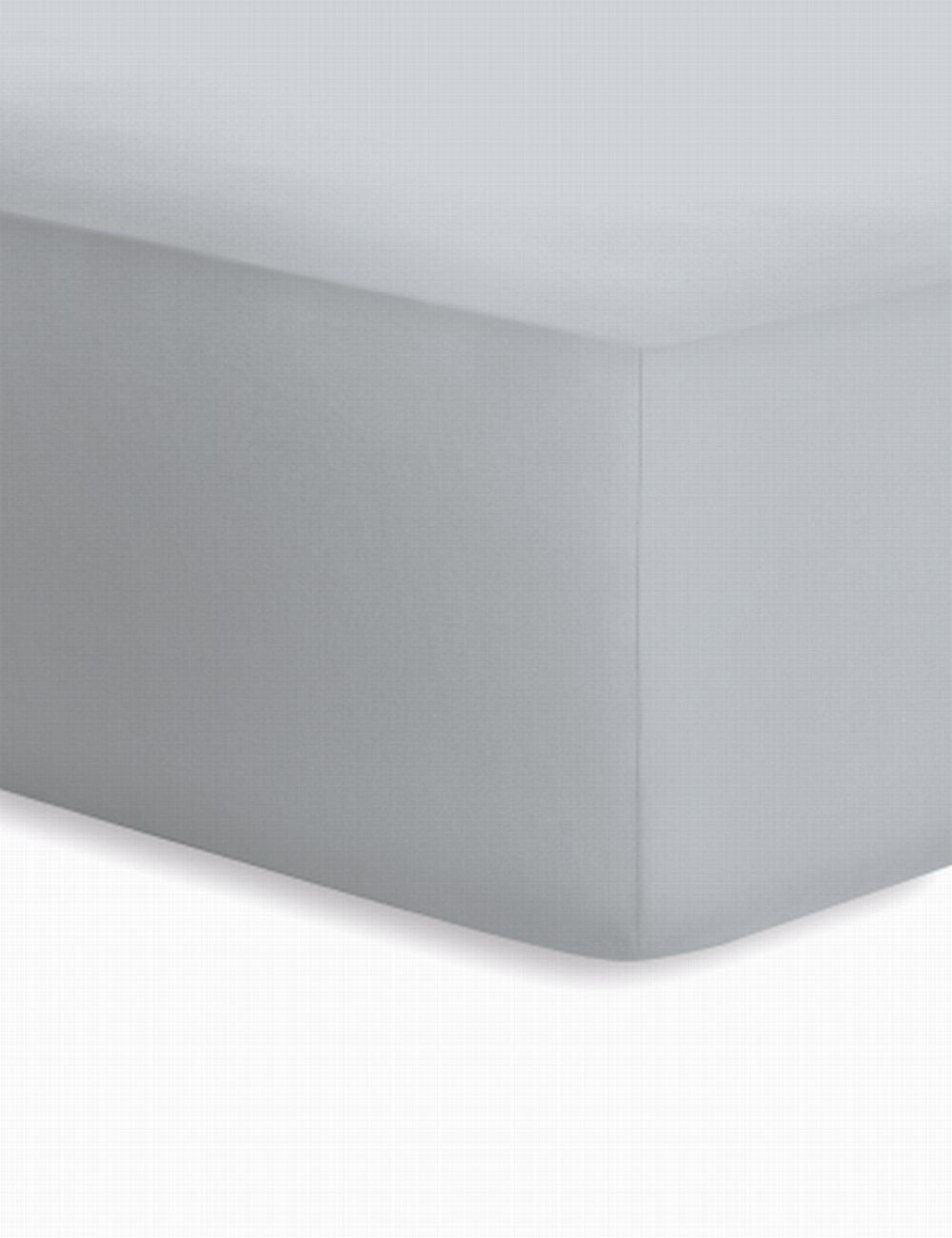 Schlafgut Jersey-Elasthan Boxspring  - platin - ca. 180 cm