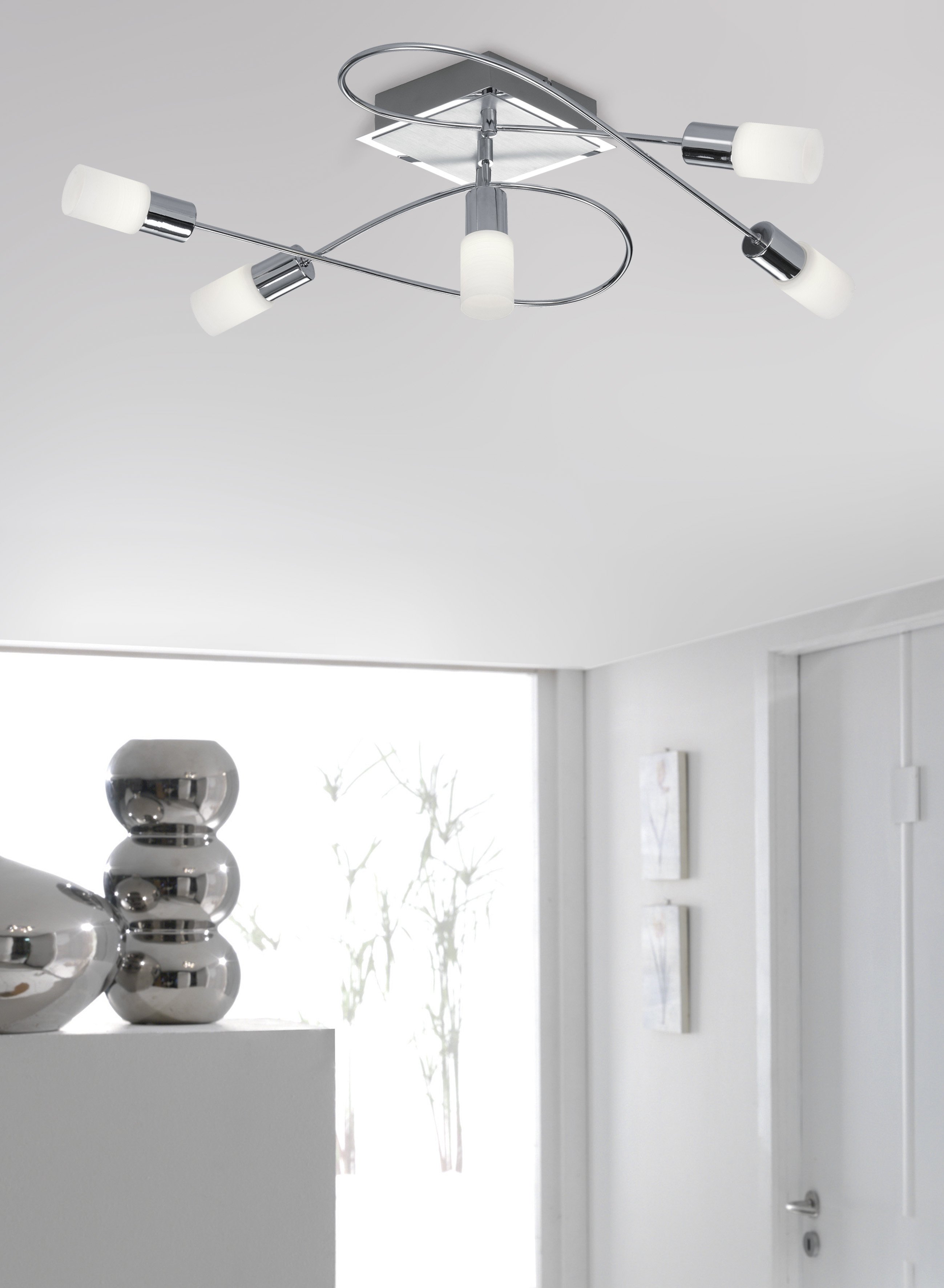 Trio Leuchten Deckenleuchte Clapton