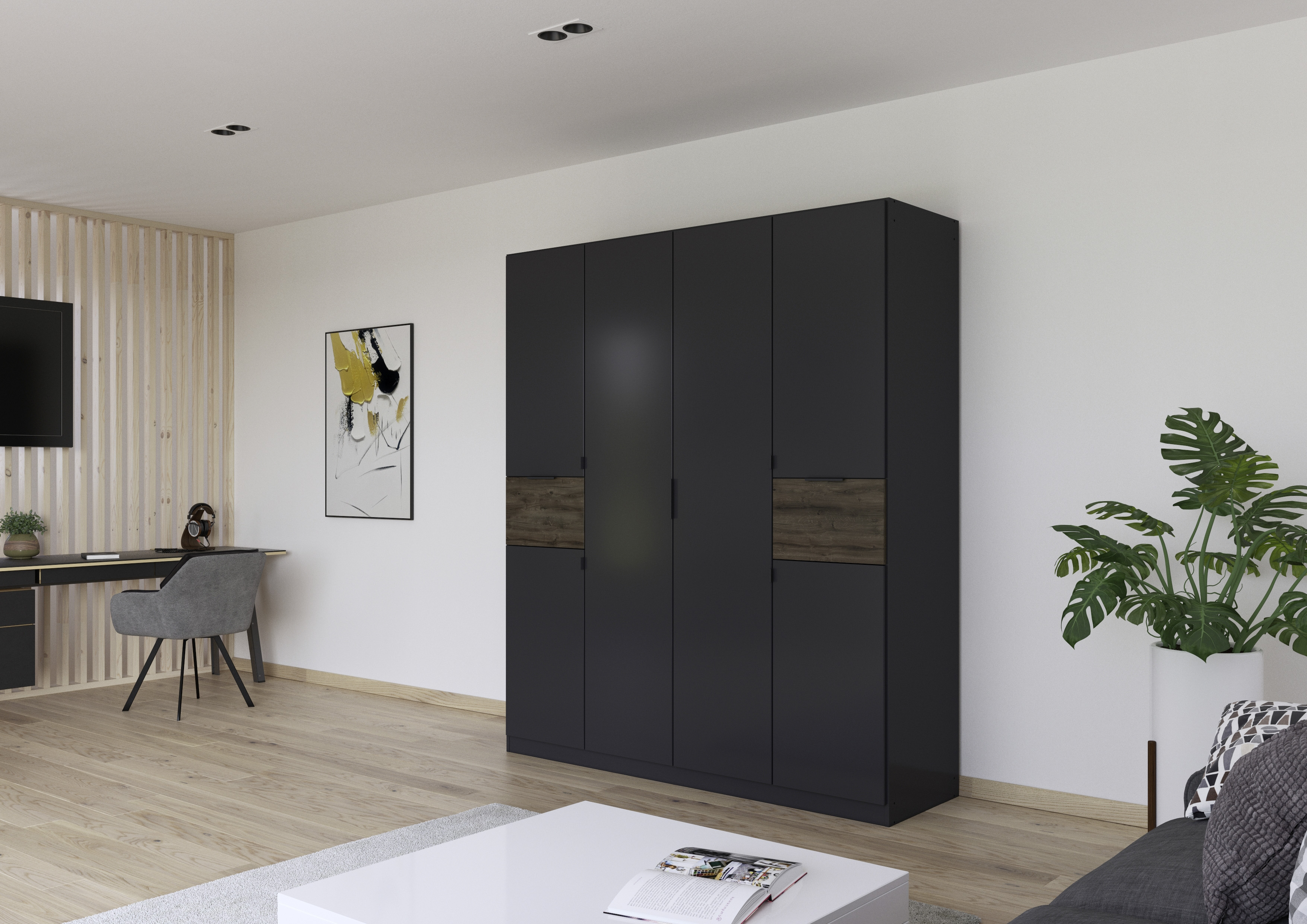 Drehtürenschrank "Tirion"