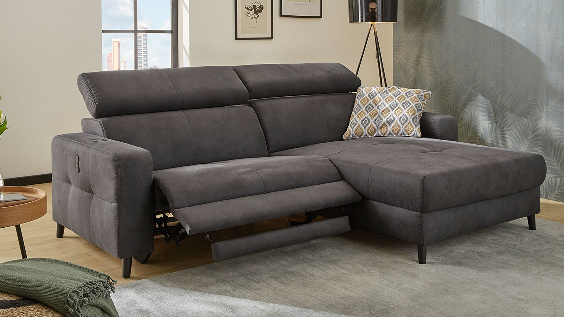 Funktions-Ecksofa Doppio