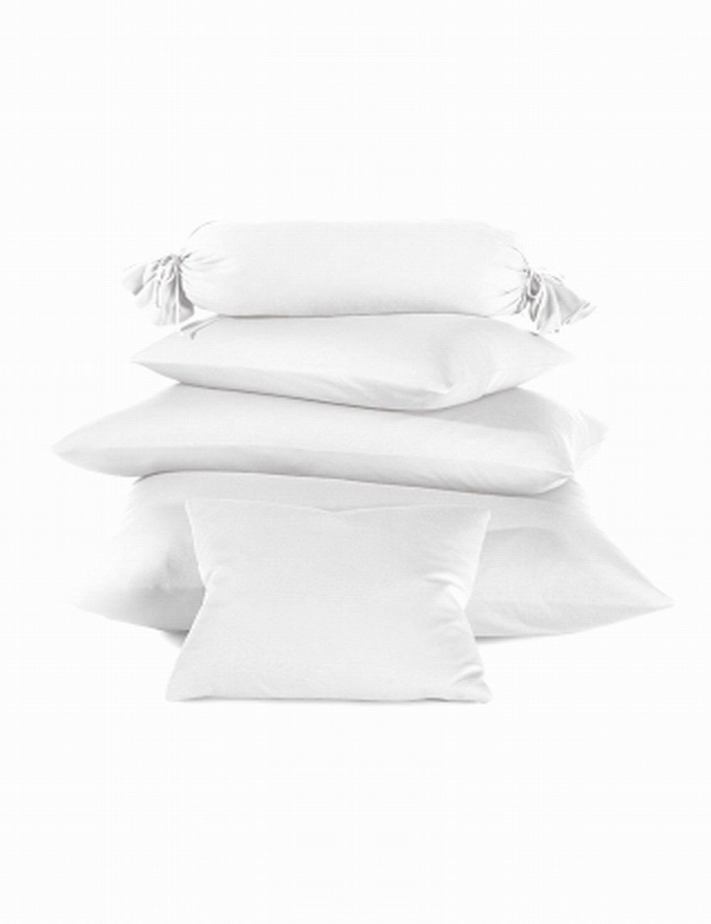 Schlafgut Mako-Jersey Kissen  - weiss - ca. 40 cm