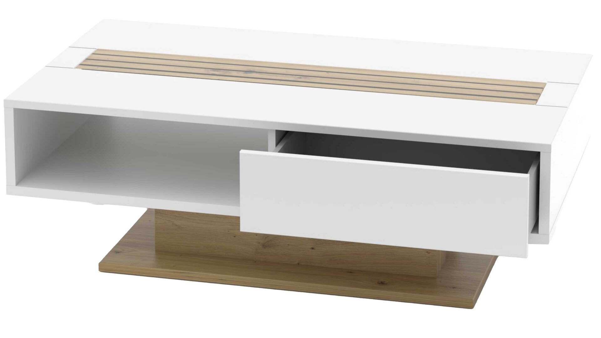 MIVIVO Wohnprogramm Fresno - Couchtisch mit Schublade