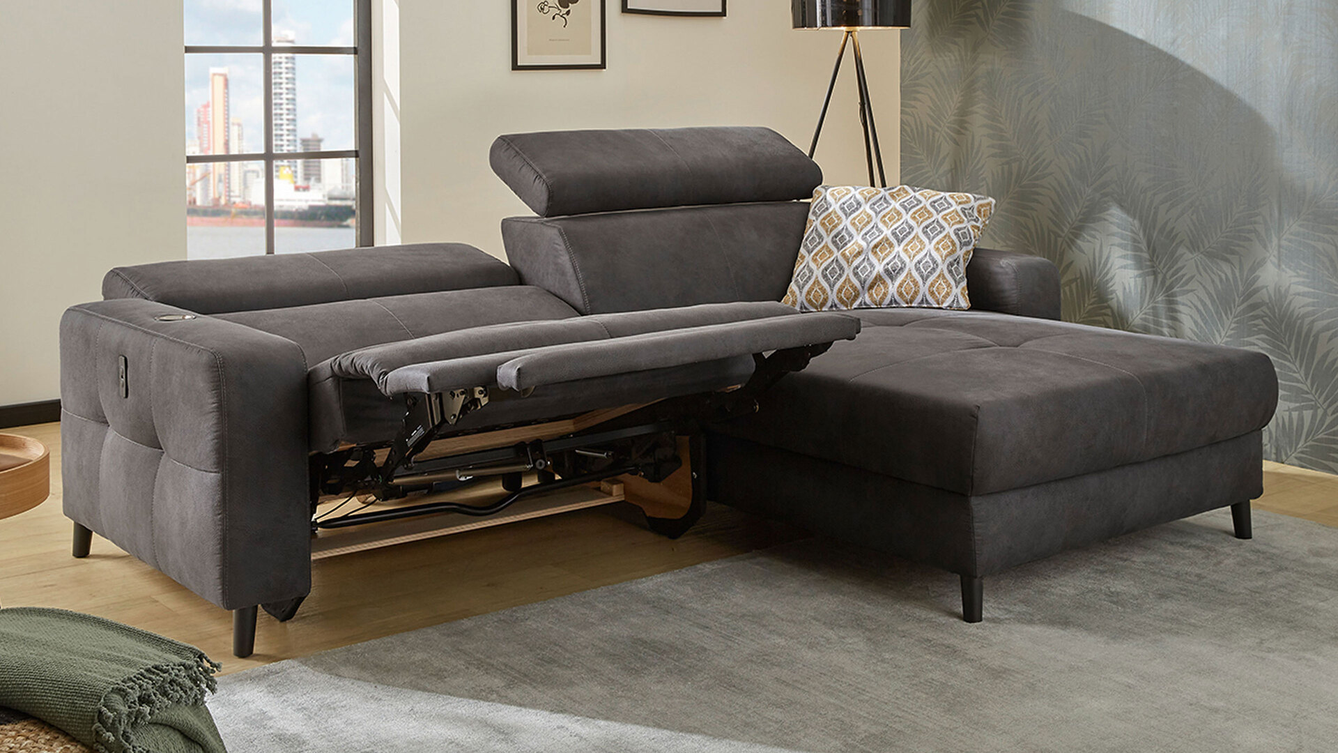 Funktions-Ecksofa Doppio