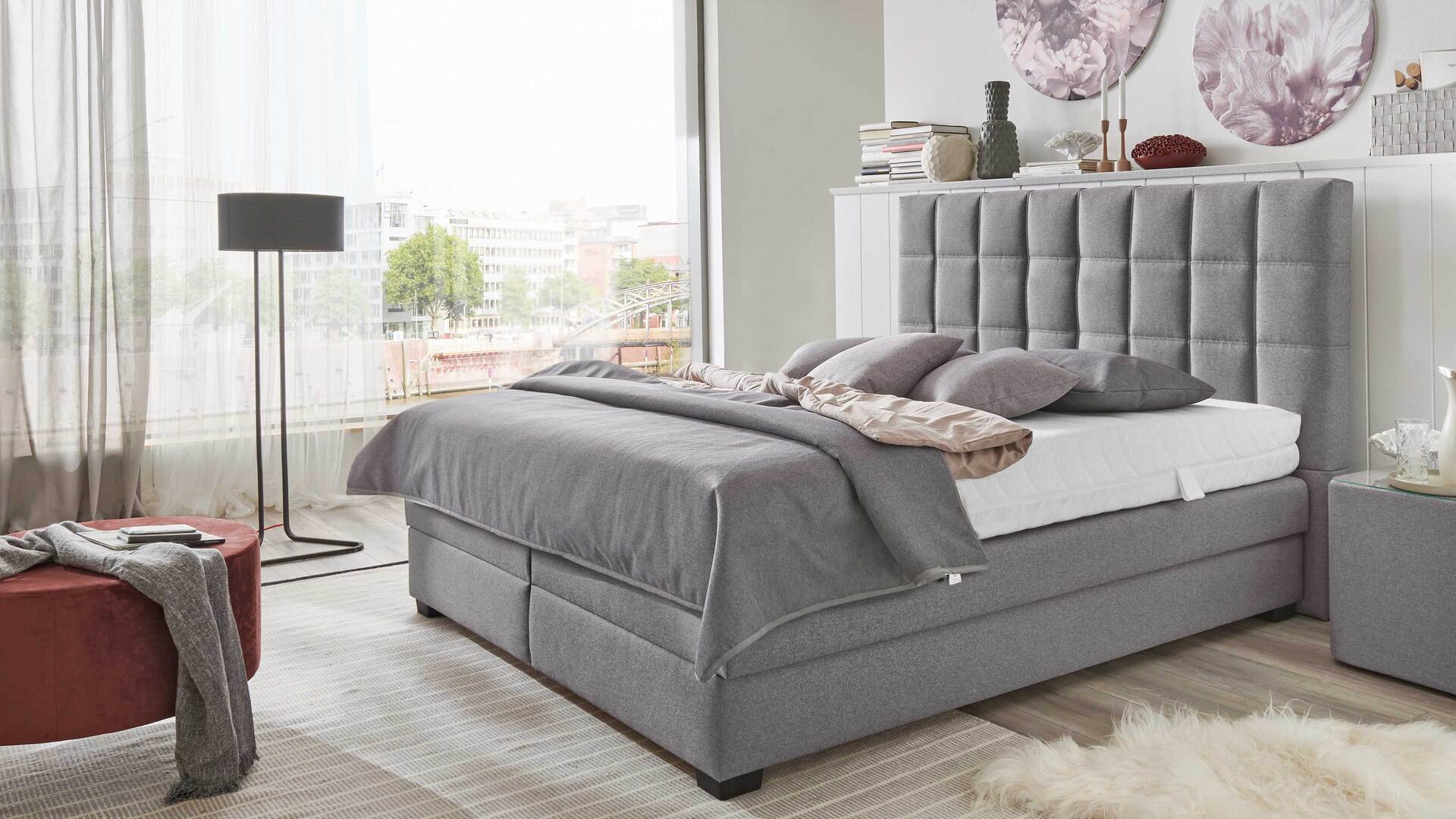 Comfortmaster OC-BX21088 - Boxspringbett mit Bettkasten