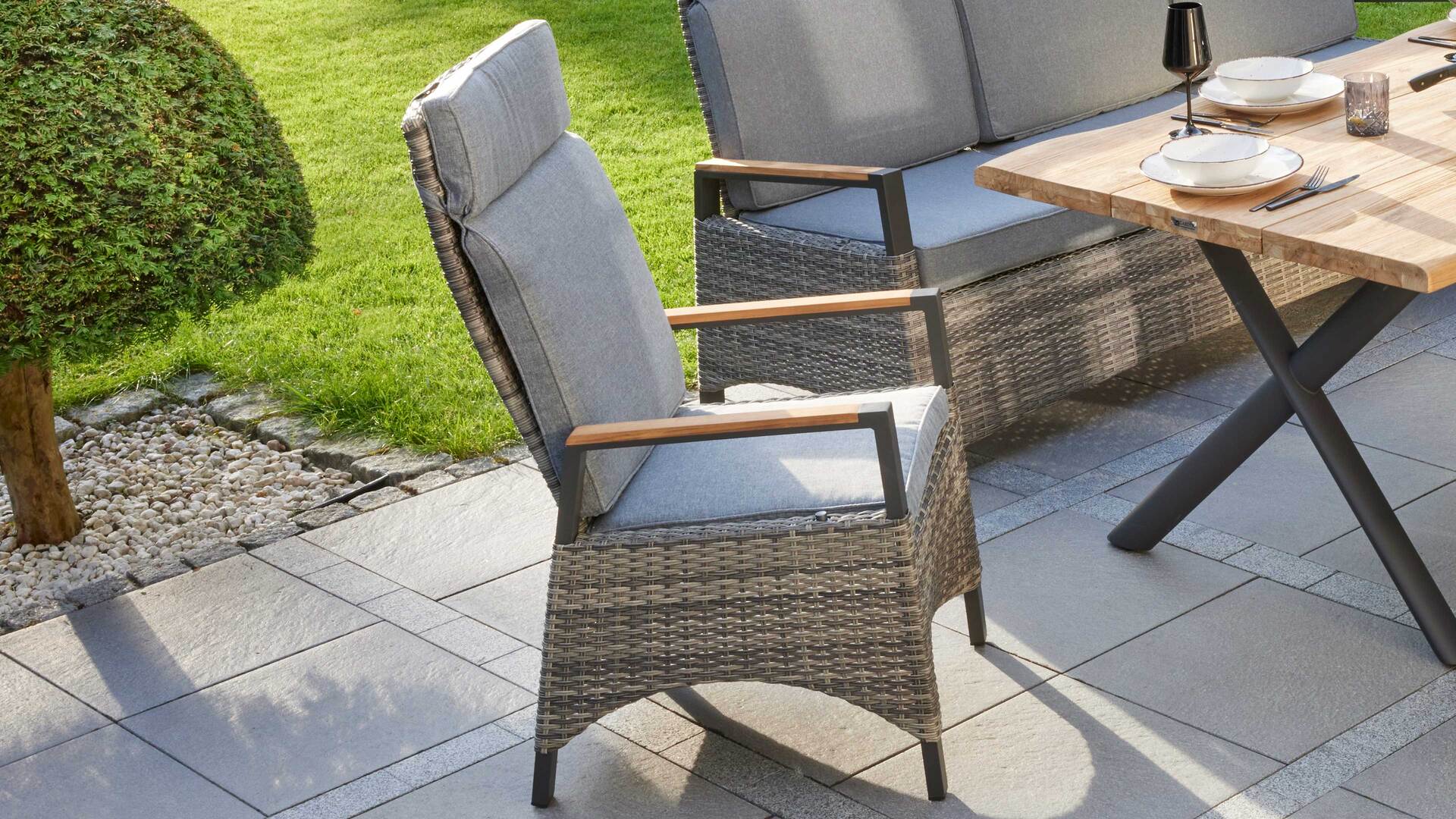 Gartenmöbel Serie Keramo - Dining-Relaxsessel