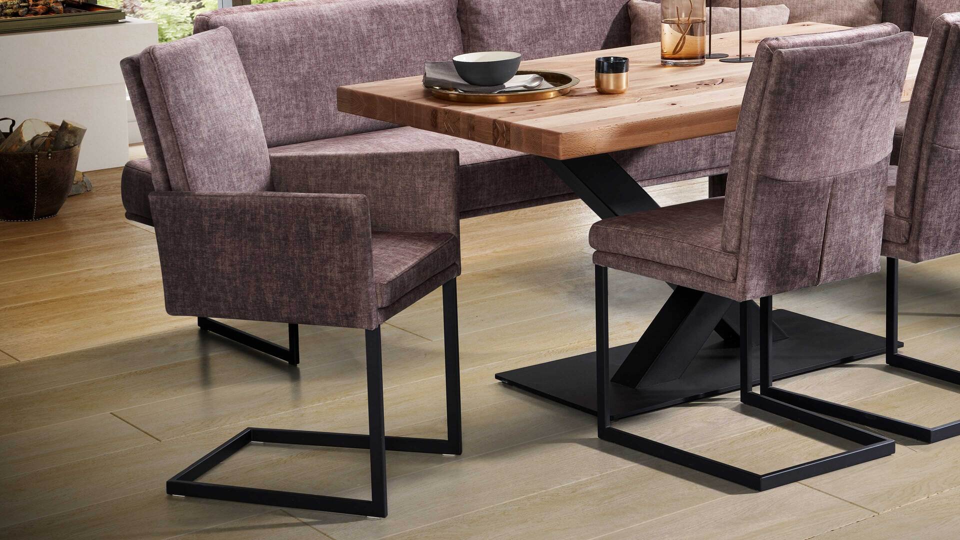 Combinessa Serie Gavello - Armlehn-Schwingstuhl 6155