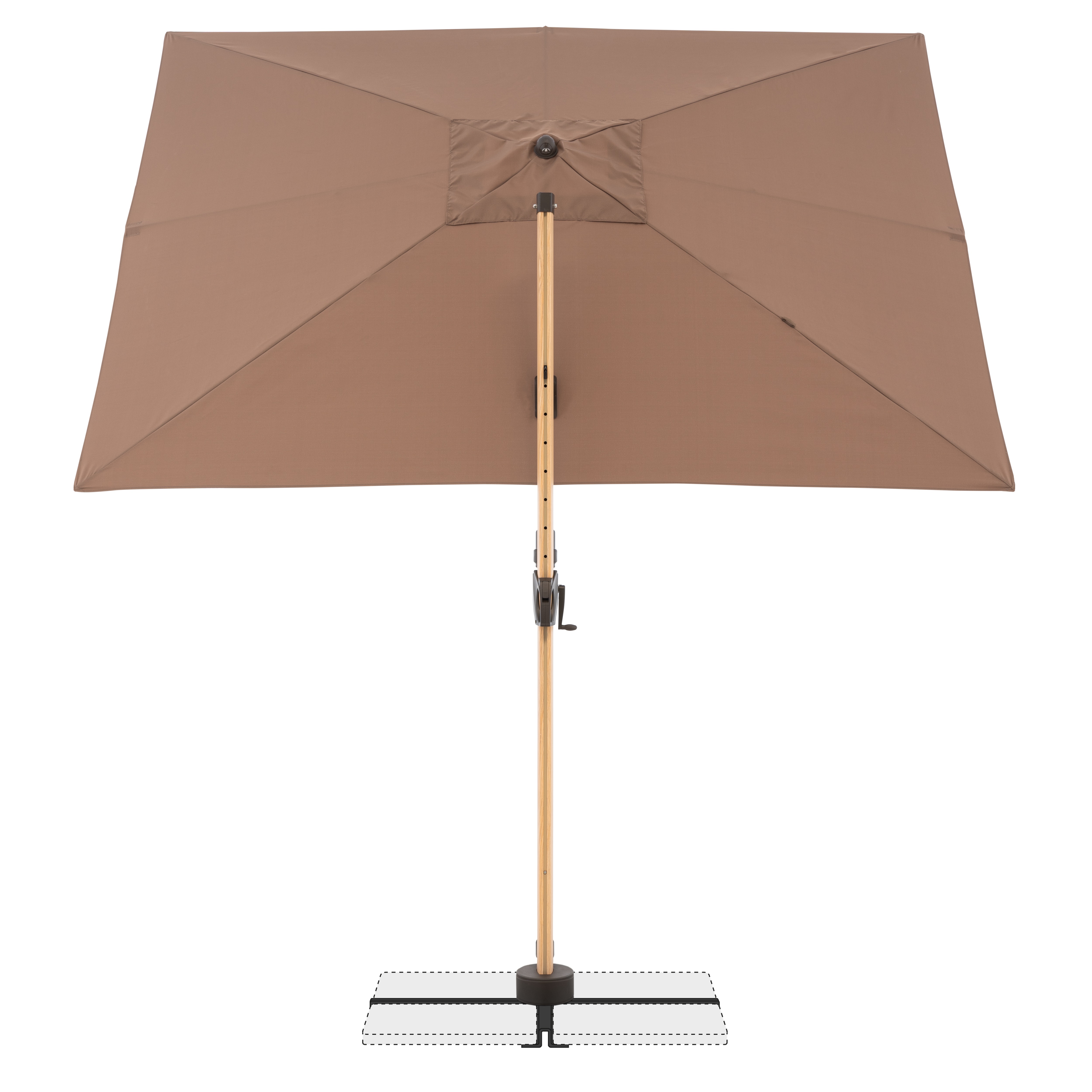 Pendelschirm "Alu Wood"