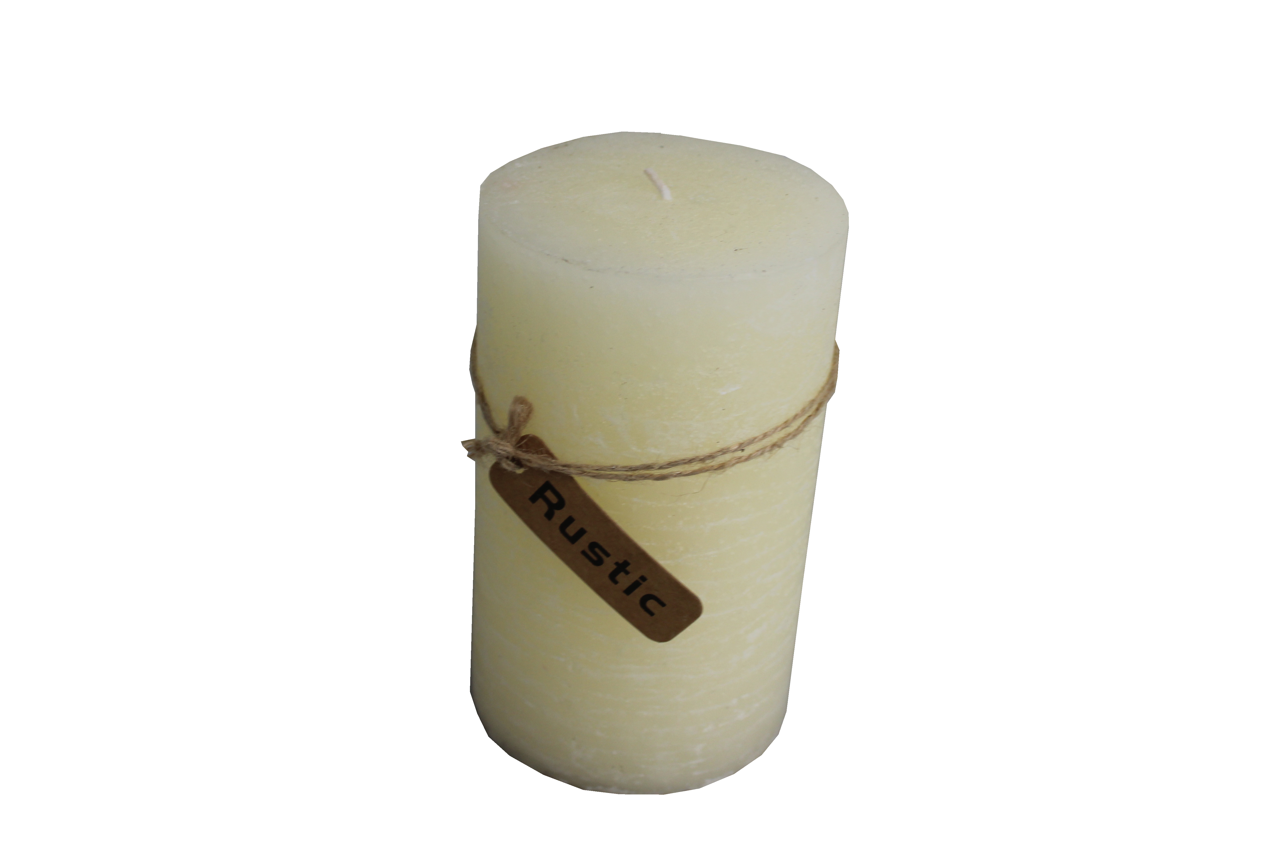 Kerze "Rustic"