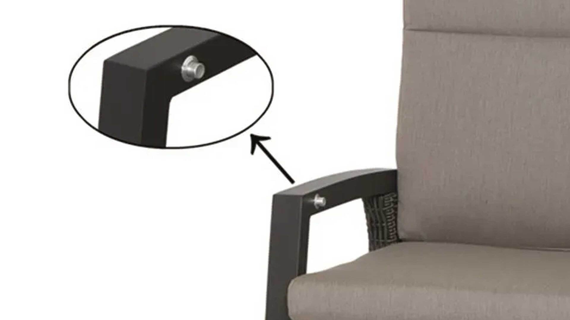 Lounge Relaxsessel Corido mit Funktionen