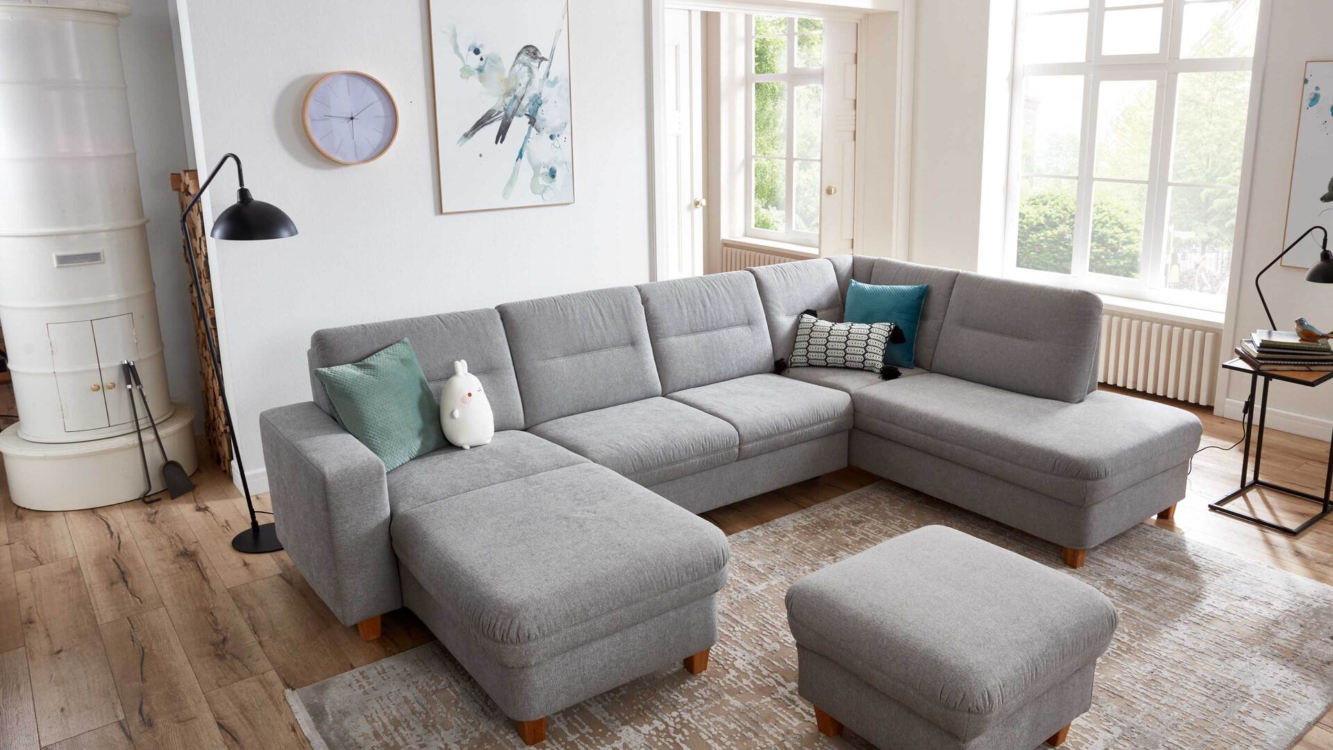 KAWOO Serie Cliff - Ecksofa als Wohnlandschaft